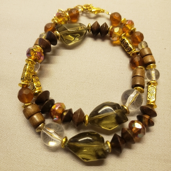 Wisconsin Monarch's "Moonshine" 🌙 Necklace (Fall) - Picture 2 of 5